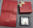 周六福紅18K金耳環(huán)女車花彩金耳環(huán)耳飾 KI094507 一對 七夕情人節(jié)禮物 曬單實(shí)拍圖