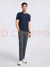 雅戈?duì)枺╕OUNGOR）短袖T恤男圓領(lǐng)黑科技面料瞬間涼感吸濕速干柔軟順滑親膚舒適 VSHQ533107FYA藏青 2XL 曬單實(shí)拍圖