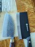 龍泉菜刀家用廚房專用切片刀女士小菜刀鋒利不銹鋼切肉刀圓頭正品刀具廚刀 【正宗 龍泉古韻圓頭切片刀】 曬單實拍圖