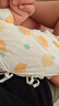 貝瑞加（Babyprints）新生兒包屁衣2件裝純棉嬰兒三角爬服夏季短袖連體衣A類內(nèi)衣 黃52 曬單實(shí)拍圖