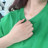老廟黃金吊墜馬上有錢(qián)流蘇吊墜項鏈女款首飾送女友送老婆生日禮物 小馬流蘇吊墜約1.2g+項鏈+禮盒 曬單實(shí)拍圖
