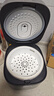 美的（Midea）電飯煲5升大容量電飯鍋5-6-8-10人家用抗菌青瓷內(nèi)膽微壓柴火飯智能多功能一體多用煮飯粥燉鹵蛋糕 5升【行業(yè)爆款】第5代青瓷抗菌內(nèi)膽 5L 曬單實拍圖