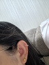 玖維婭  JIUVIA足銀耳釘女S999養(yǎng)耳洞螺絲擰扣耳骨釘睡覺免摘耳棒2025款鉆石耳釘 2mm超閃白鉆足銀耳釘【帶禮盒】 曬單實(shí)拍圖
