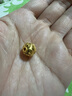 沃爾金足金999回紋祥云珠六字真言珠錢幣珠福字珠轉(zhuǎn)運(yùn)散珠串繩手鏈配件 1g-10mm六字真言珠-多退少補(bǔ) 曬單實(shí)拍圖