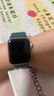 Apple/蘋果 Watch SE 智能手表GPS款40毫米星光色鋁金屬表殼湖綠色回環(huán)式運(yùn)動(dòng)表帶MXF63CH/B 曬單實(shí)拍圖