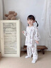 宜爽兒女嬰幼兒衣服分體嬰兒夏季套裝寶寶睡衣空調(diào)服純棉薄款長(zhǎng)袖夏天 鮮花馬車 100 曬單實(shí)拍圖