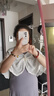 青青日志春夏新款女士披肩時尚外搭空調(diào)房鏤空套頭罩衫網(wǎng)紅 白色 均碼 曬單實拍圖