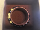 周大生黃金3D硬金招財(cái)貔貅黑瑪瑙手串轉(zhuǎn)運(yùn)珠送男友爸爸父親生日禮物 約2.6g（貔貅1g+轉(zhuǎn)運(yùn)珠0.8g*2）-小版 曬單實(shí)拍圖