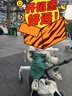 基諾浦（ginoble）兒童涼鞋透氣學步鞋男女兒童25年夏季山行系列GW1762亮白/冰錐綠 曬單實拍圖