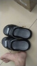 涼鞋男夏季外穿防滑踩屎感厚底增高戶(hù)外開(kāi)車(chē)兩用運動(dòng)大碼沙灘拖鞋 黑灰 41 曬單實(shí)拍圖