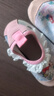 迪士尼兒童沙灘鞋寶寶防滑浮潛襪男女童游泳涉水鞋D95905彩色美人魚M 曬單實(shí)拍圖