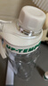 希樂（cille）水杯大容量運動男女夏季tritan刻度茶水分離塑料杯子雪球白860ml 曬單實拍圖