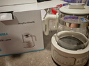 摩飛電器（Morphyrichards）全玻璃養(yǎng)生壺家用燒水壺多段控溫電熱水壺極速風(fēng)冷恒溫壺沖奶泡奶機(jī)MR5602 1.2L 椰奶白 曬單實(shí)拍圖