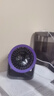 慕向小風扇桌面電風扇空氣循環(huán)扇空調小型家用扇制冷靜音宿舍辦公桌面小風扇風寶充電迷你便攜超長續(xù)航 【深空灰|插電款】100檔超大風 | 靜音無聲 曬單實拍圖