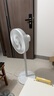 格力（GREE）【全新升級】七葉輕音立式電風扇家用柔風落地扇臺式桌面風扇大風量節(jié)能宿舍電扇 FS-3015h7 曬單實拍圖