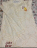 紫色花語【帶胸墊防尷尬】睡衣睡裙夏季女可外穿牛奶絲清涼家居服乳白色XL 曬單實拍圖
