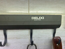 德力西（DELIXI）免打孔廚房掛鉤架掛桿壁掛多功能廚具掛架勺子鏟子置物架子 槍灰-8鉤-40CM 40cm*3cm*1cm 曬單實拍圖