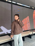 波司登（BOSIDENG）2025新款輕薄羽絨服女短款立領(lǐng)90絨寬松休閑保暖外套B250135304 砂礫棕|7B51 M 165/88A 體重約110-120斤 曬單實(shí)拍圖