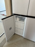 美的（Midea）首創(chuàng)45cm超薄嵌入餐邊柜家用客廳冰箱左餐右廚大容量底部散熱十字四開門國家補(bǔ)貼BCD-427WUSGPZM 曬單實(shí)拍圖