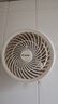 海爾（Haier）可充電電風(fēng)扇臺(tái)式風(fēng)扇桌面家用小型臺(tái)扇小風(fēng)扇輕音廚房壁扇宿舍臥室辦公搖頭渦輪空氣循環(huán)扇 可充電自動(dòng)搖頭款LSF-CB101(W) 曬單實(shí)拍圖