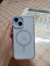 巴蒂尼 冰晶高透磁吸殼適用iphone16promax手機(jī)殼蘋果15Pro雙色三合一14pm全包防摔ip13簡(jiǎn)約透明12男女 防撞條磁吸細(xì)圈-【綠色】 iPhone 13 曬單實(shí)拍圖