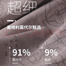 貓人（MiiOW）男士?jī)?nèi)褲男莫代爾涼感高端平角褲男抗菌短褲平角褲冰絲夏季禮盒 曬單實(shí)拍圖