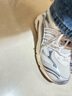 adidas「光波鞋」TEMPER RUN 2經(jīng)典復(fù)古網(wǎng)面老爹鞋阿迪達斯三葉草 漢玉白/金屬銀/乳白色   37 曬單實拍圖