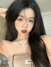 周大福項(xiàng)鏈暗黑系嘻哈情侶粗鎖骨鏈男女歐美簡(jiǎn)約項(xiàng)鏈生日七夕禮物送女友 愛心吊墜 曬單實(shí)拍圖