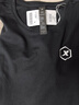 特步（XTEP）短袖針織衫男2025夏季新款戶外運(yùn)動跑步t恤速干衣半袖上衣t恤衫 正黑色 L 曬單實拍圖