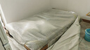 燈芯絨折疊沙發(fā)床兩用客廳小戶型多功能懶人沙發(fā)布藝可拆洗折疊床 復(fù)古綠（海綿款） 三人位平鋪尺寸190*120*40cm 曬單實(shí)拍圖
