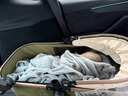 ANGI BABY嬰兒車高景觀嬰兒推車可坐可躺雙向避震0-3歲新生兒遛娃神器推車 綠野仙蹤【四輪橡膠】 嬰兒車高景觀輕便避震遛娃神車 曬單實(shí)拍圖