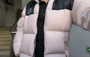 駱駝（CAMEL）【小太陽】戶外羽絨服鴨絨加厚羽絨衣經(jīng)典時尚防風(fēng)保暖運(yùn)動外套 白玉粉/幻影黑 男女同款 M 曬單實(shí)拍圖