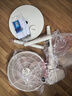 美的（Midea）【國家補貼】落地扇輕音幸運草安睡電風扇家用智能變頻一級能效風扇臥室輕音桌面立式兩用電扇家用 【國家補貼】幸運草安睡MAX丨升級加高聲控大網(wǎng)罩 曬單實拍圖
