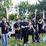 似晨繽紛 夏季工作服定制t恤冰絲短袖企業(yè)工衣文化polo衫男訂做繡字印logo 【針眼速干】3888黑色 M 曬單實拍圖