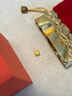 周金生黃金發(fā)財骰子金豆豆篩子轉運珠足金999送女友生日禮物定價(jià) 發(fā)字骰子【玻璃罐+絨布袋】 0.45g 曬單實(shí)拍圖