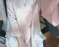 絲儂女士真絲睡裙大碼寬松連衣裙100%桑蠶絲家居服禮盒 流華 緋粉 M (165) 曬單實(shí)拍圖