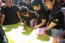 萬嘉宜萊（WAN JIA YI LAI）夏季工作服t恤定制印logo冰絲翻領(lǐng)polo衫工裝企業(yè)員工短袖工衣 【B款提花領(lǐng) 冰絲】墨綠 DC-602 2XL 曬單實拍圖