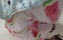 舒貝怡嬰兒衣服內衣套裝兒童睡衣寶寶夏空調服純棉對開秋衣褲西瓜90 曬單實拍圖