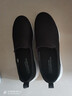 斯凱奇（Skechers）夏季男鞋2025新款網(wǎng)面健步鞋一腳蹬穿脫透氣軟底休閑老人鞋爸爸鞋 54600-BKW 42 曬單實(shí)拍圖