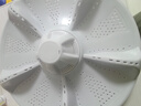 適用海爾洗衣機配件波輪轉盤(pán)B10018F31EB100F959U1EB80BM39TH PP材料金屬芯(配不銹鋼螺絲 曬單實(shí)拍圖