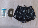 佑游游泳褲男速干防尷尬溫泉速干游泳館沙灘褲泳褲三件套23003黑色3XL 曬單實(shí)拍圖