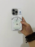 至邁適用蘋果16promax手機(jī)殼15pro簡(jiǎn)約iphone14高級(jí)12立體蘋果核貼片11pro新款可愛(ài)13pro防摔保護(hù)套女 大孔白色I(xiàn)MD-透藍(lán)蘋果K+蘋果貼片 iPhone 13 Pro Max 曬單實(shí)拍圖