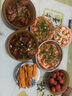 坤隨 舞蹈扇子三色漸變長(cháng)綢火焰雙面扇兒童跳舞扇子廣場(chǎng)舞彩扇加長(cháng)扇 【黃橙紅右手】1.2米扇子【1把】 曬單實(shí)拍圖