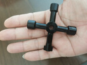 TMJD MISS通用型電梯三角鑰匙奧的斯通力三菱日立電梯廳門鑰匙配件 黑色十字電梯鑰匙 曬單實(shí)拍圖