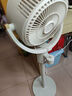 美的（Midea）電風扇空氣循環(huán)扇暴風驅蚊落地扇家用大風力輕音凈化扇 暖灰【驅蚊款】雙重抗菌+智能語音+10米送風 曬單實拍圖