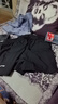 李寧（LI-NING）泳褲男士防尷尬游泳褲平角雙層防走光水陸兩用沙灘褲337 XL 曬單實(shí)拍圖