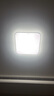 視貝（SEEBEST）led吸頂燈簡約現(xiàn)代客廳燈房間燈大燈臥室燈具長方形家用燈飾 36W 15㎡內(nèi)適用 直徑375MM 黑邊 白光 曬單實拍圖
