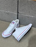 匡威（Converse）官方 莫爾登All Star男女板鞋中幫帆布小白鞋A00812C A00812C 44 曬單實(shí)拍圖