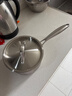 KENGQ德國(guó)316不銹鋼奶鍋食品級(jí)小奶鍋無(wú)涂層湯鍋寶寶輔食專(zhuān)用鍋熱奶鍋 18cm 曬單實(shí)拍圖
