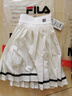 FILA 韓素希同款蘇珊裙|斐樂官方女裝2025夏新款網(wǎng)球運(yùn)動(dòng)百褶裙短裙 玉石白-WT M 165/66A/M 曬單實(shí)拍圖